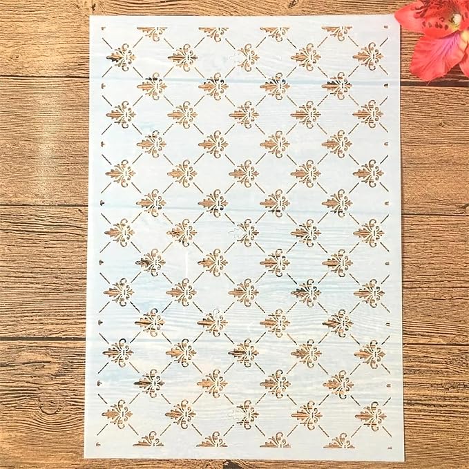 TIAMECH A4 Reusable Small Symbol Lines Stencil by TIAMECH