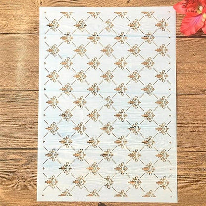 TIAMECH A4 Reusable Small Symbol Lines Stencil by TIAMECH