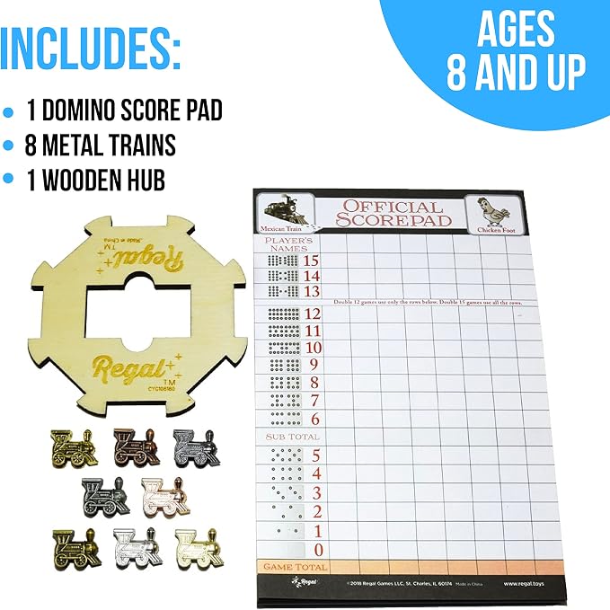 Regal Games Mexican Train Domino Expansion Set - Image 3