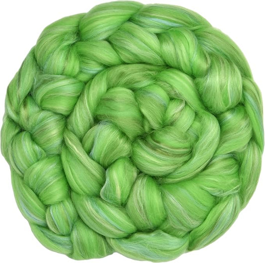 Merino Silk Luxe Tonal Designer Blend. Superfine Merino, Mulberry Silk by LivingDreamsYarn