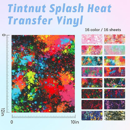Tintnut Splash Heat Transfer Vinyl - Image 2