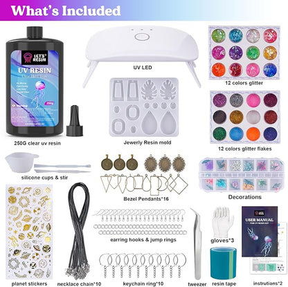 LET'S RESIN Jewelry Making Kit - Image 2