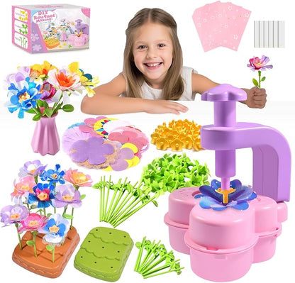 GPPNKC Flower Bouquet Craft Kit DIY Arts and Crafts Toddler Toys Flowers Market by GPPNKC