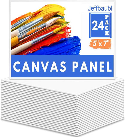 Jeffbaubl 24 Pack Canvas Boards by Jeffbaubl