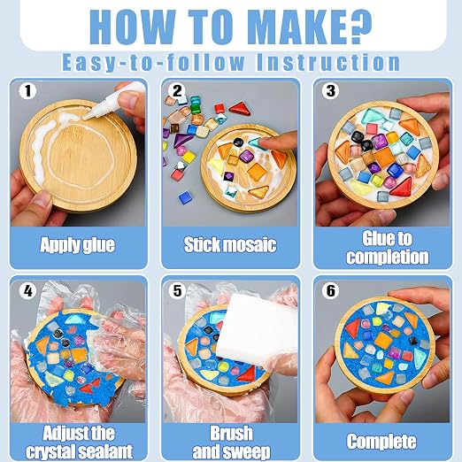 Mosaic Crystal Grout, Mosaics Tile Tools, Mosaic Tile Accessories – Essential - Image 4