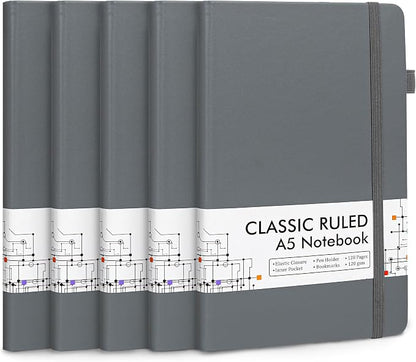 feela 5 Pack Journal Notebook Bulk by feela