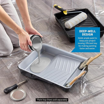 Precision Defined Paint Trays, Paint Roller Trays Liner, Plastic Paint Pan - Image 8