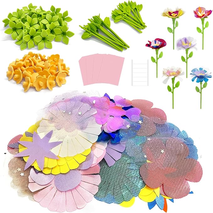 JUMP PASS BY DIY Fabric Flower Bouquets Toys by Unknown