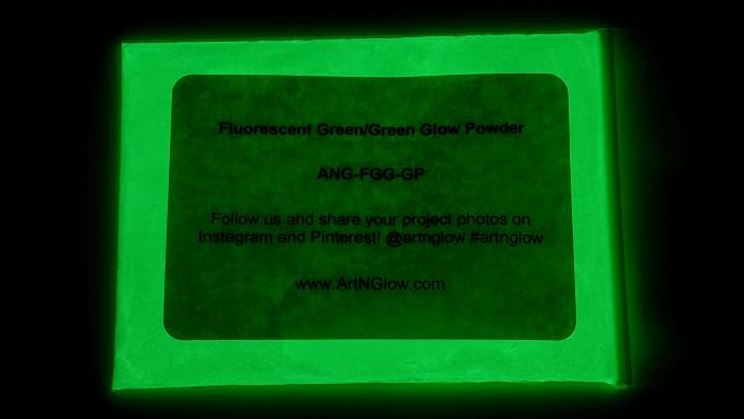 Glow in The Dark Pigment Powder by ArtNGlow