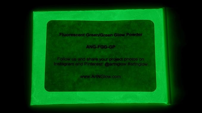 Glow in The Dark Pigment Powder by ArtNGlow