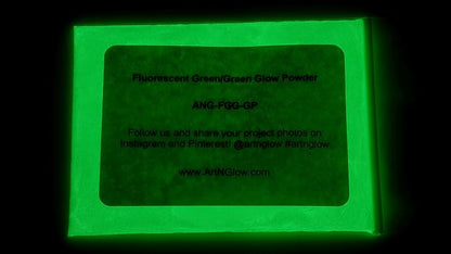 Glow in The Dark Pigment Powder by ArtNGlow