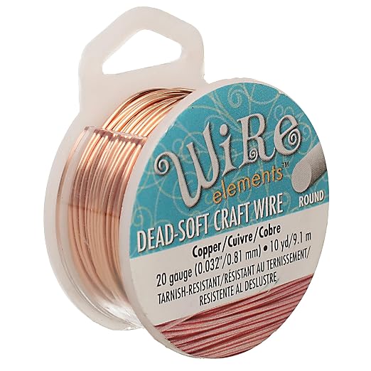 The Beadsmith Wire Elements Craft Wire – Tarnish Resistant, Soft Temper by TheBeadsmith