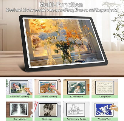 Phylosal Rechargeable A3 LED Light Pad - Image 6