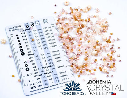 Bohemia Crystal Valley Czech Glass Beads & Japaneese TOHO Seed - Image 5