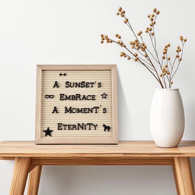Pre-Cut Letters for Felt Letter Board, 736 Pieces Including Characters - Image 4
