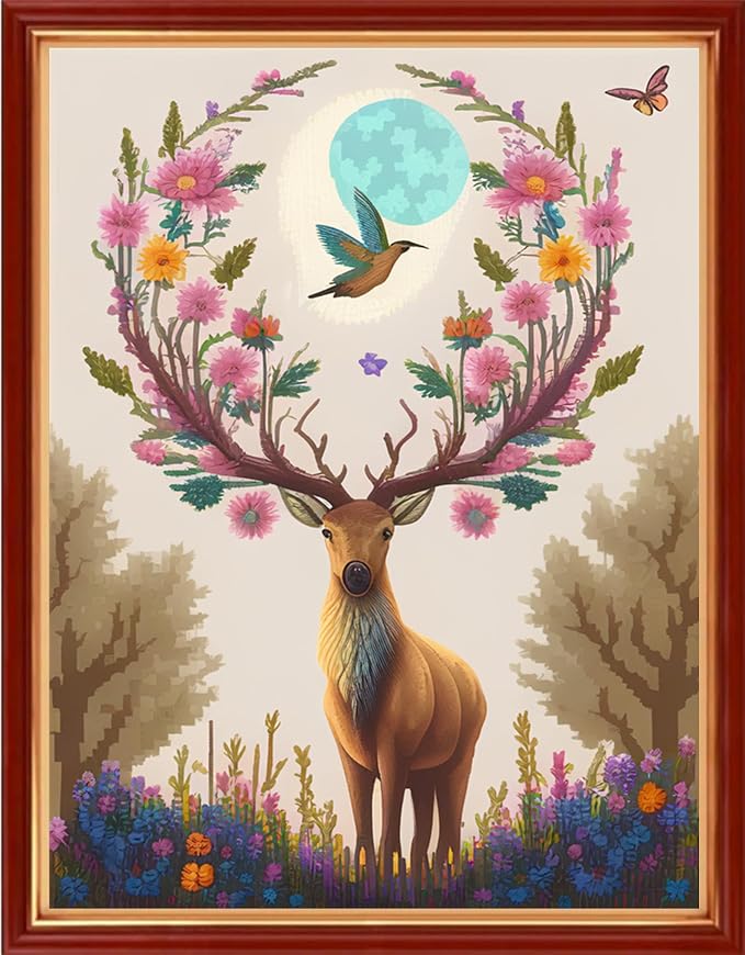 Dimensean Stamped Cross Stitch Kits Full Range of Embroidery Patterns Starter by DimenseanCrossStitchKits