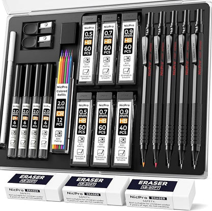 Nicpro 22PCS Art Mechanical Pencil Set by Nicpro