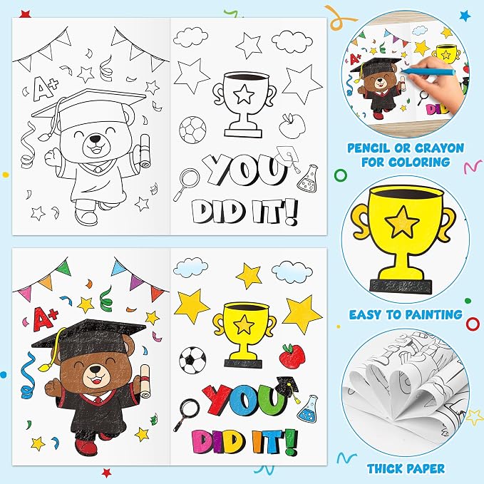 JAPBOR Kindergarten Graduation Coloring Book - Image 4