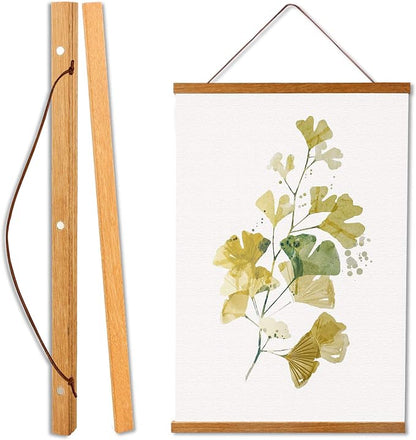 WITCOLOR 11x14 11x17 11x22 Poster Frames, Magnetic Light Wood Wooden Frame by WITCOLOR