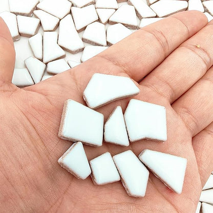 1.1LB Irregular Ceramics Mosaic Tiles, Mosaic Pieces Stones - Image 6