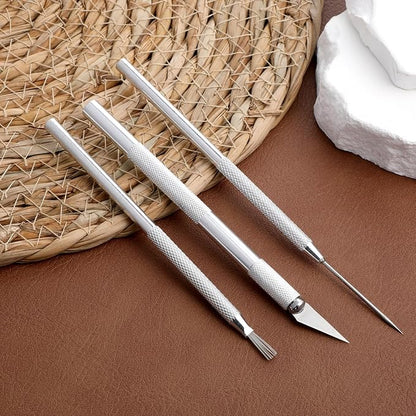 3 in 1 Clay Needle Tools Sculpting Ceramics, Wire Texture Pottery Clay Tool Kit - Image 5