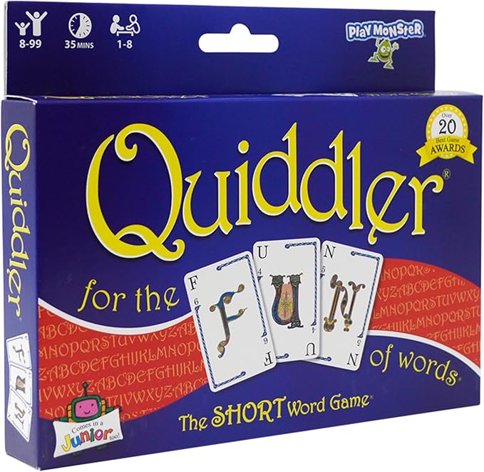 Quiddler Card Games for Kids by PlayMonster