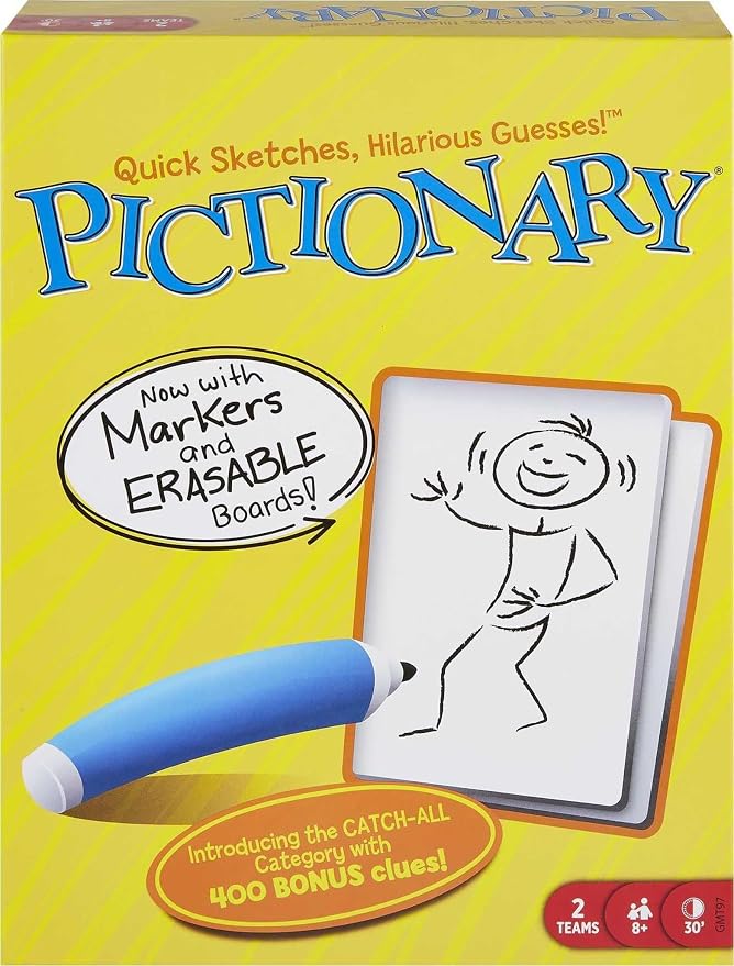 Mattel Games Pictionary Family Board Game by MattelGames