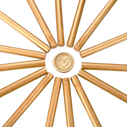 Yoption 15 Pieces Light Gold Glue Gun Sealing Wax Sticks - Image 4