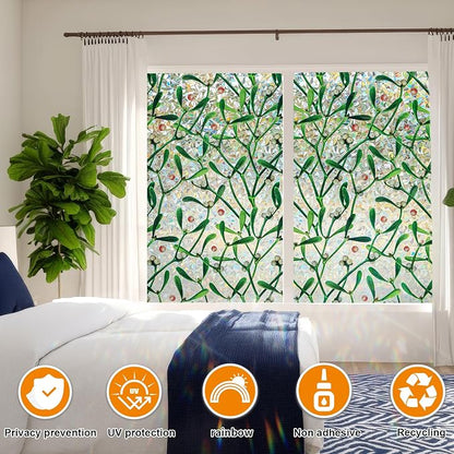 Window Privacy Film Stain Glass Window Film Rainbow Window Film Window clings - Image 5