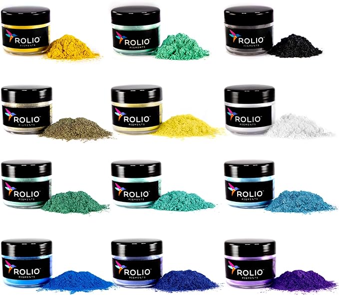 Rolio Mica Powder Pearlescent Color Pigment by RolioPigments