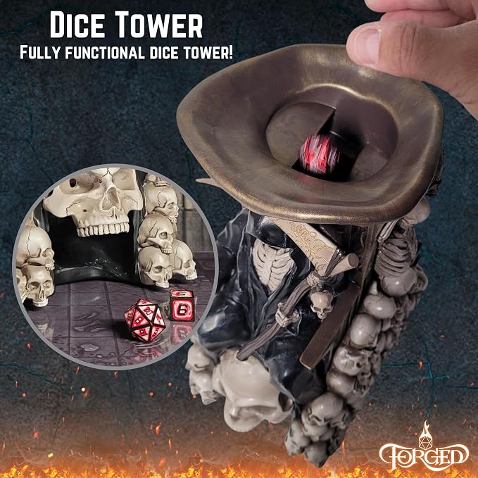 Forged Dice Co. Grim Bones Dice Tower - Image 4
