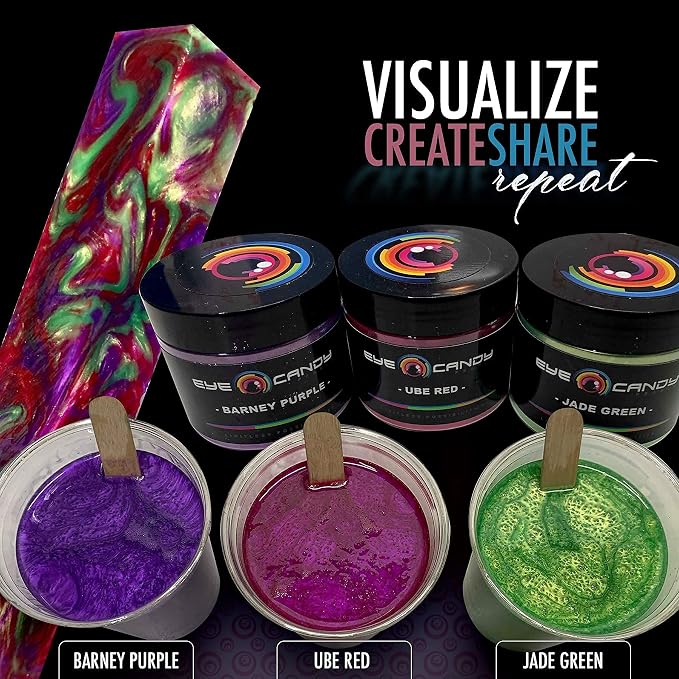Eye Candy Pigments Premium Red Mica Powder - Image 7