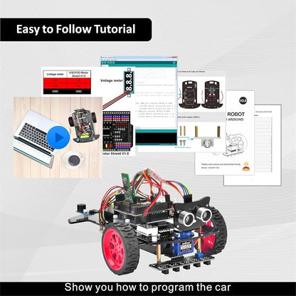 OSOYOO Smart Robot Car kit for Arduino to Learn Programming and Get Hands on - Image 7