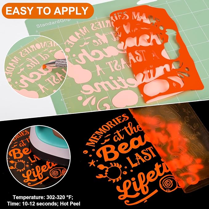 VINYL FROG Heat Transfer Vinyl Roll HTV Vinyl - Image 3
