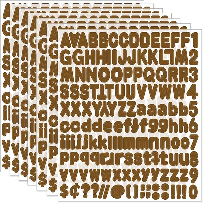 Alphabet Stickers by Starboling