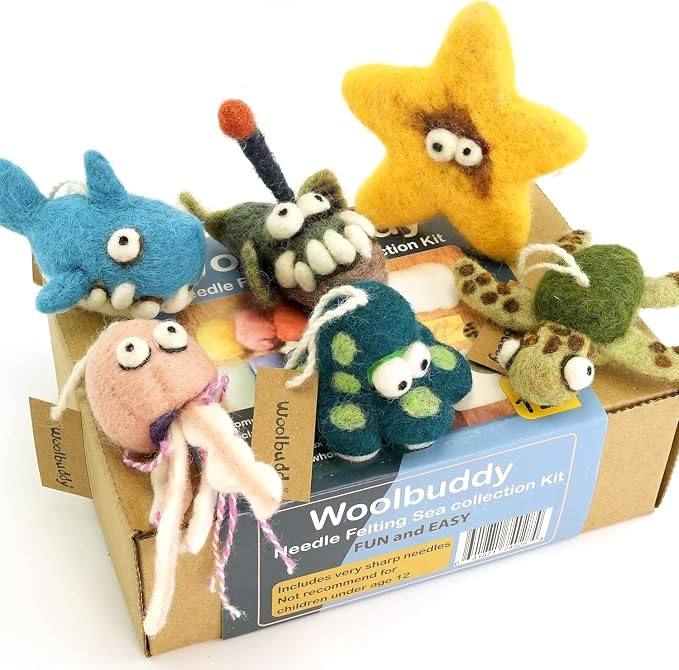 Woolbuddy Needle Felting Kit by Woolbuddy