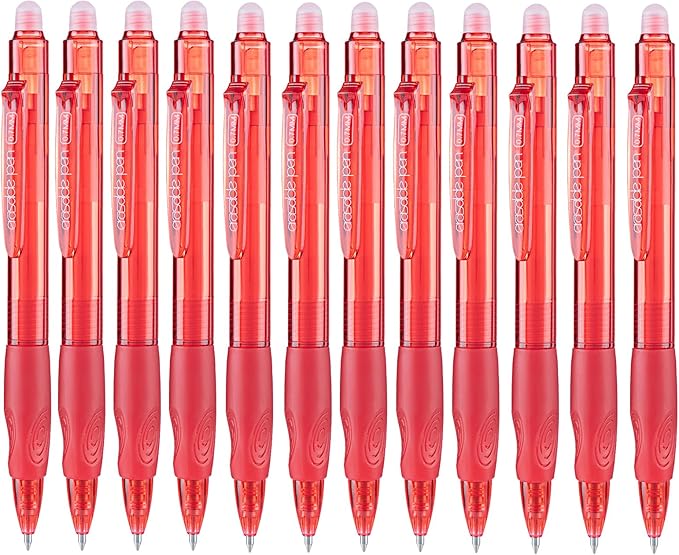 Aozora Erasable Pens Click Fine Point 0.7 mm Retractable Erasable Gel Pens by Aozora