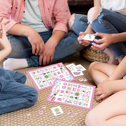 Spa Party Bingo Game Cards, Beauty Themed Bingo Card - Image 4