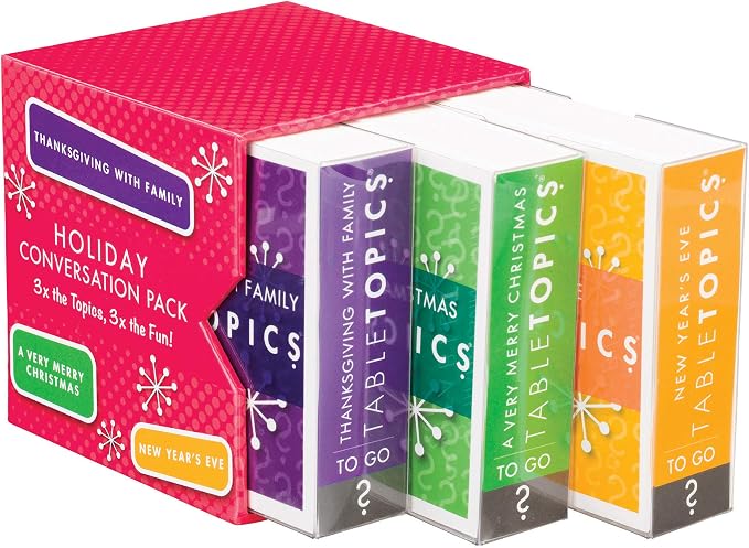 TableTopics Holiday Conversation Pack Card Game - Image 2