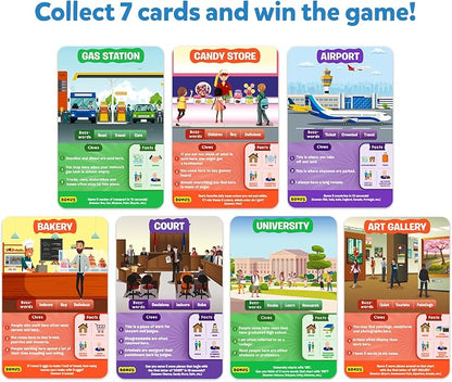 Skillmatics Guess in 10 Around Town, and Families Who Love Card Games, Board - Image 5