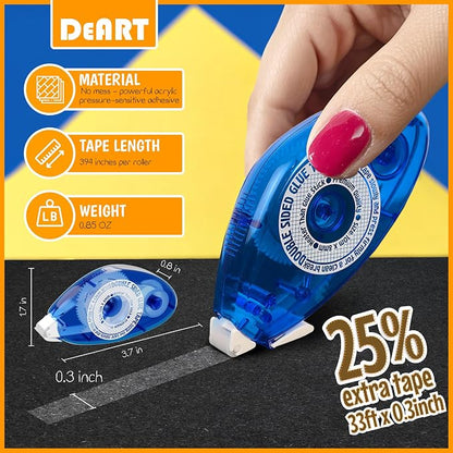 Double Sided Tape Scrapbook Tape Roller, Adhesive Glue Runner, Scrapbooking - Image 4