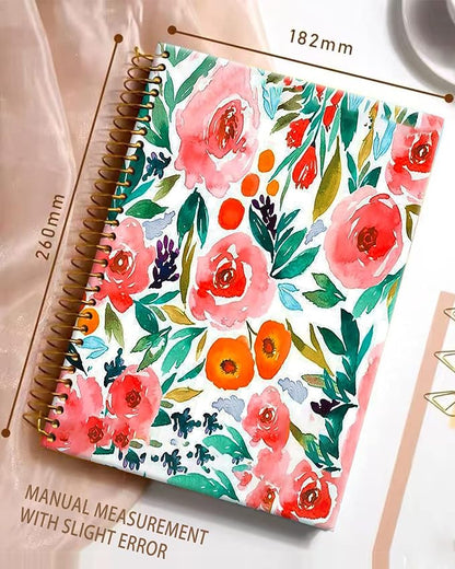 iampanda Spiral Journal Notebook, Cute Strong Twin-Wire Binding - Image 2