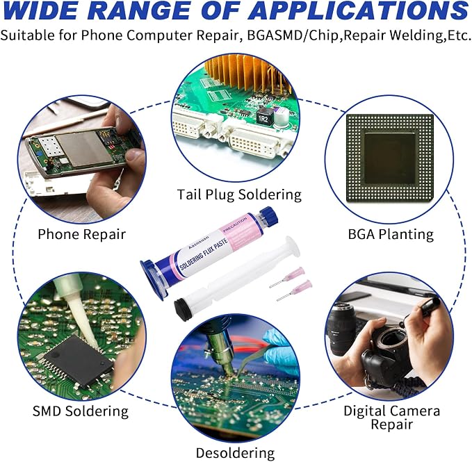Solder flux for Electronics Soldering, No Clean Soldering Flux Paste & - Image 7