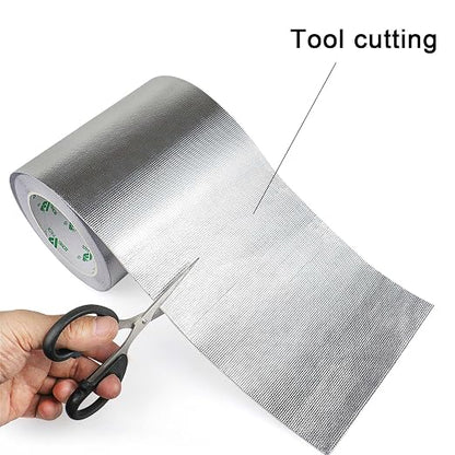 BOMEI PACK Adhesive Aluminum Foil Heat Shield Tape Barrier, Fiberglass Thermal - Image 6
