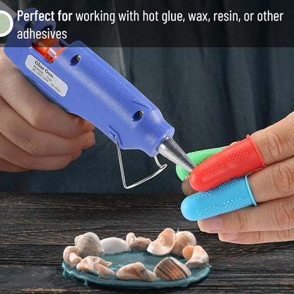 Mr. Pen Hot Glue Gun Silicone Finger Protectors, Pastel Colors Finger Tips and - Image 5