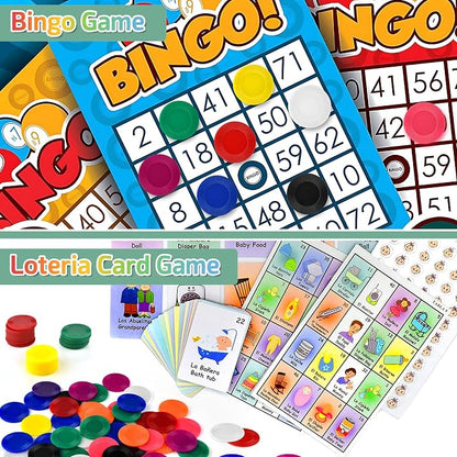 Coopay 4000 Pieces 10 Colors Plastic Poker Chips, 1 Inch Bingo Chips Bulk - Image 4