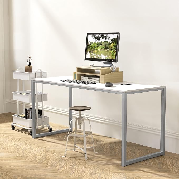 SHW Mission 48-Inch Home Office Computer Desk - Image 2