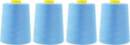 Mandala Crafts 4 Pack of Serger Threads Cones Spools by MandalaCrafts