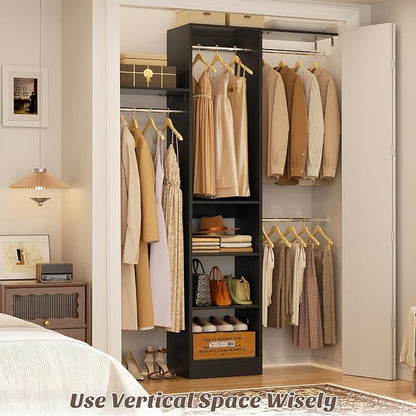 48" Small Closet Organizer, 4FT Small Closet System - Image 2