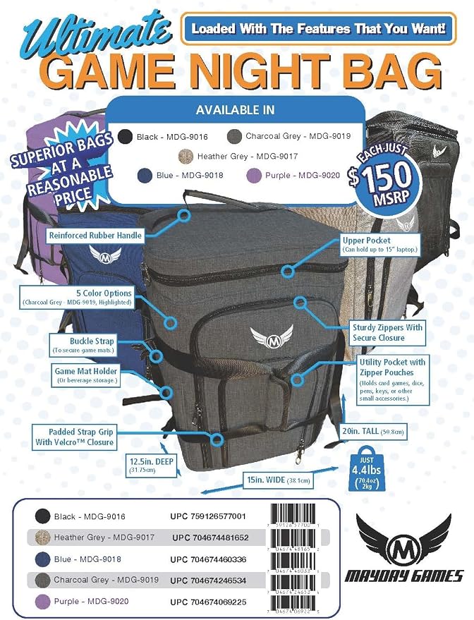 Ultimate Board Game Travel Bag – Durable Storage Case - Image 4